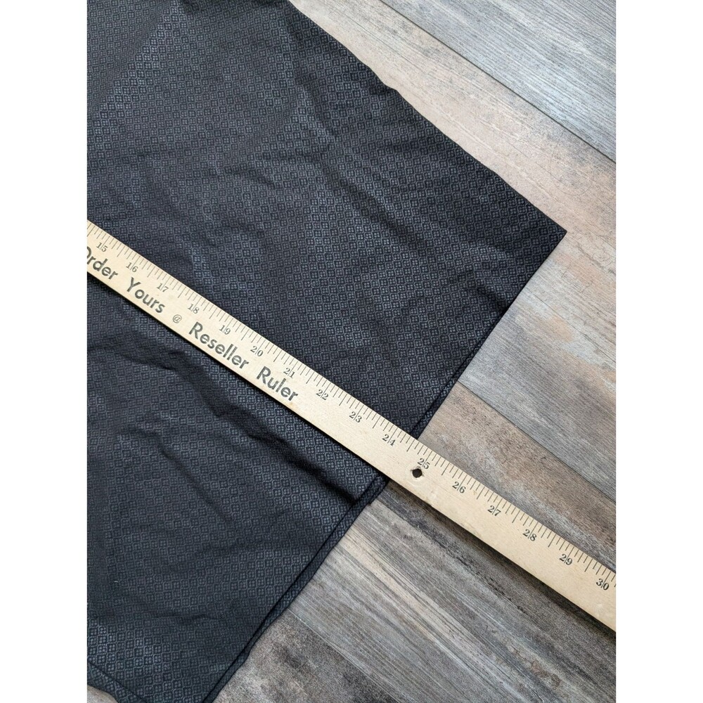 Alex & Olivia Women’s Medium Pencil Straight Skirt Black Patterned Office Siren - Picture 5 of 9
